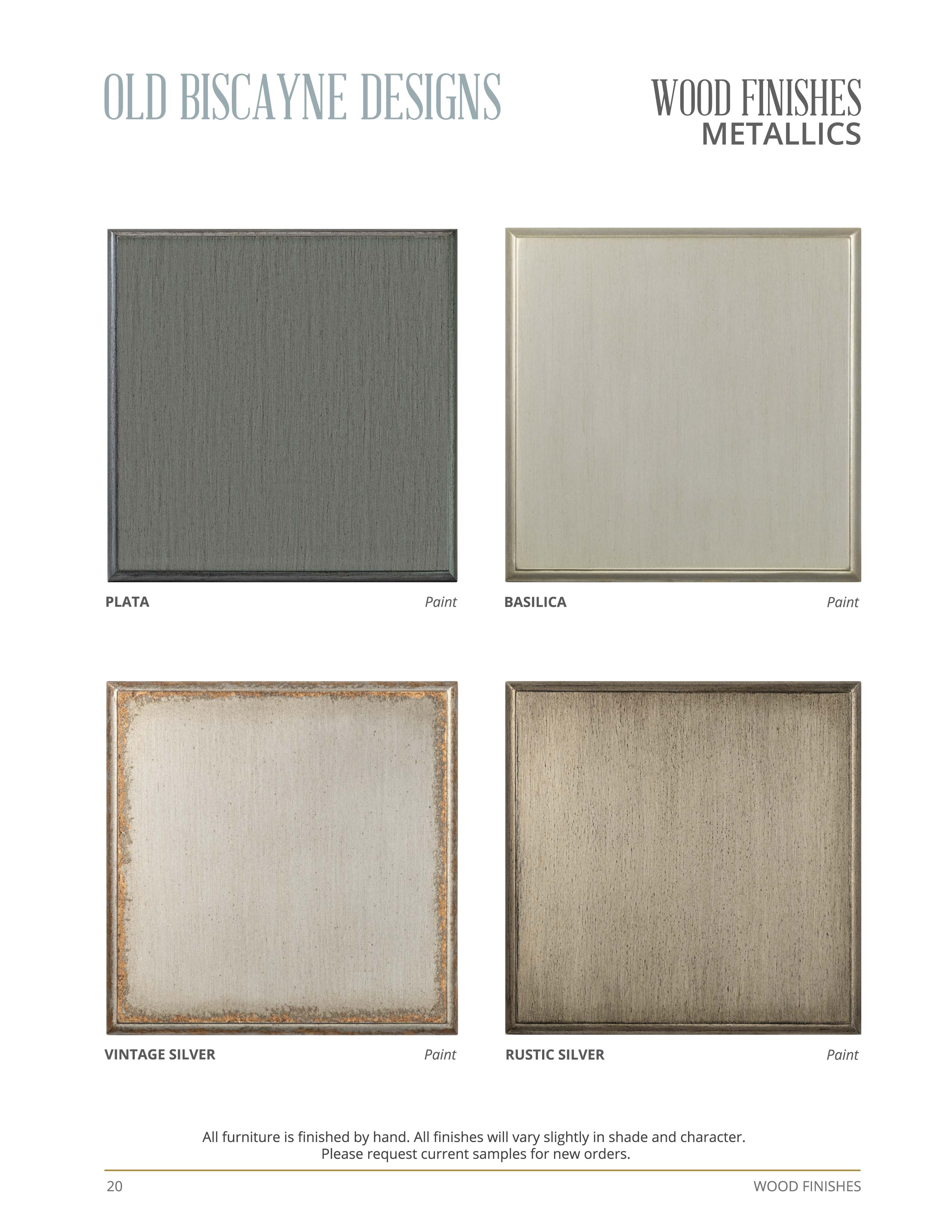 20 Metallics