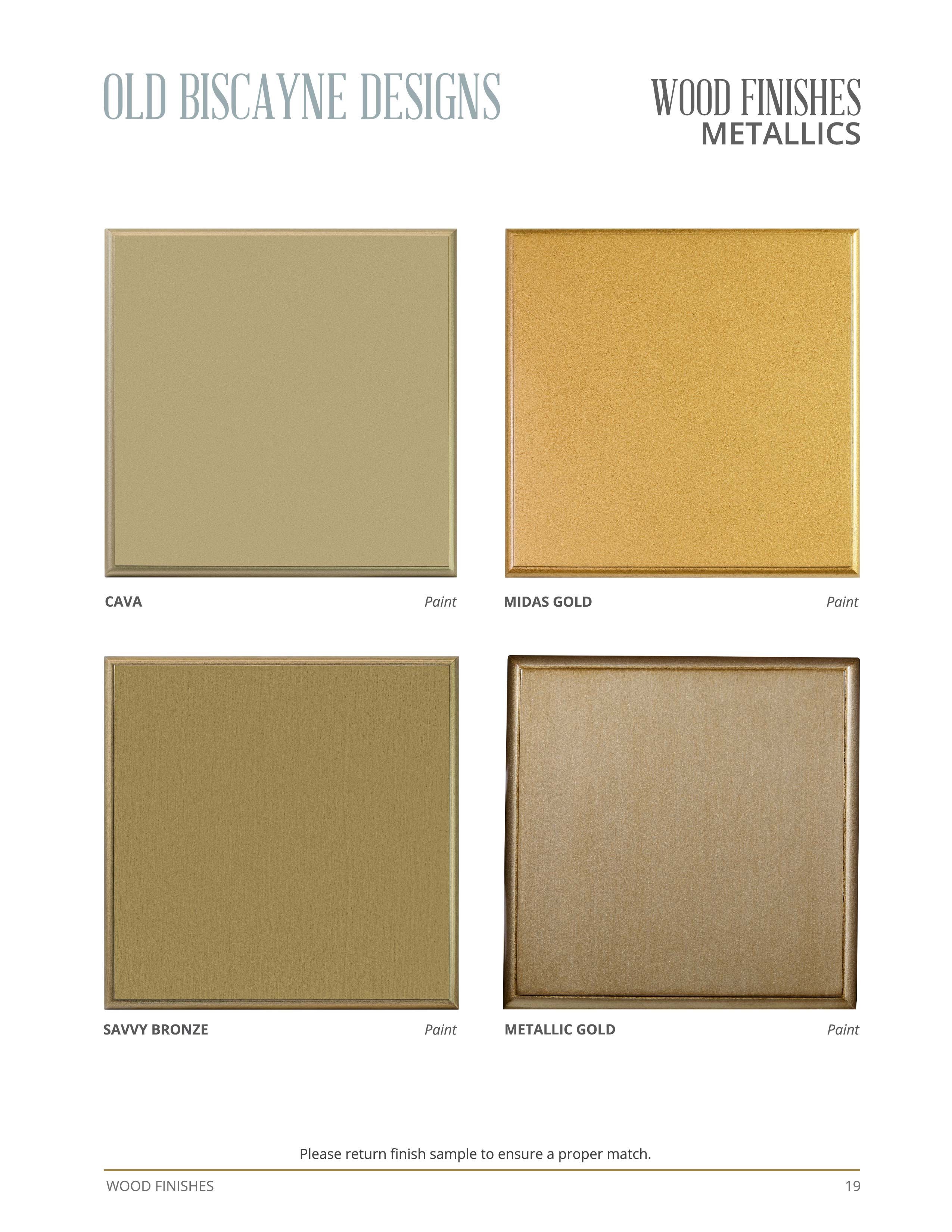 19 Metallics