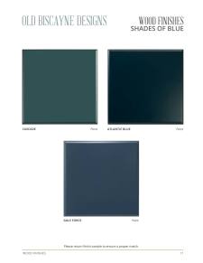 11 Shades of Blue